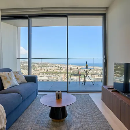 Chic 16Th-Floor Apartment With Stunning Sea Views San Giuliano Esterno foto